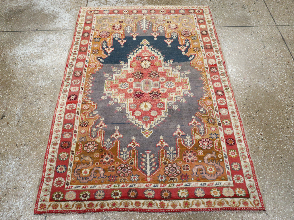 Antique Turkish Oushak Rug, No.15909 - Gss