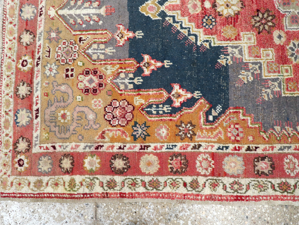 Antique Turkish Oushak Rug, No.15909 - Gss