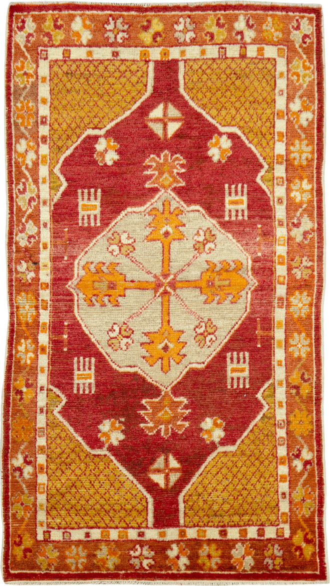 Vintage Turkish Oushak Rug, No.15912 - Gss