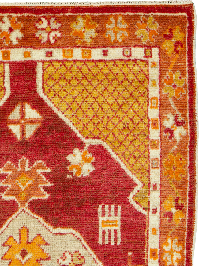 Vintage Turkish Oushak Rug, No.15912 - Gss