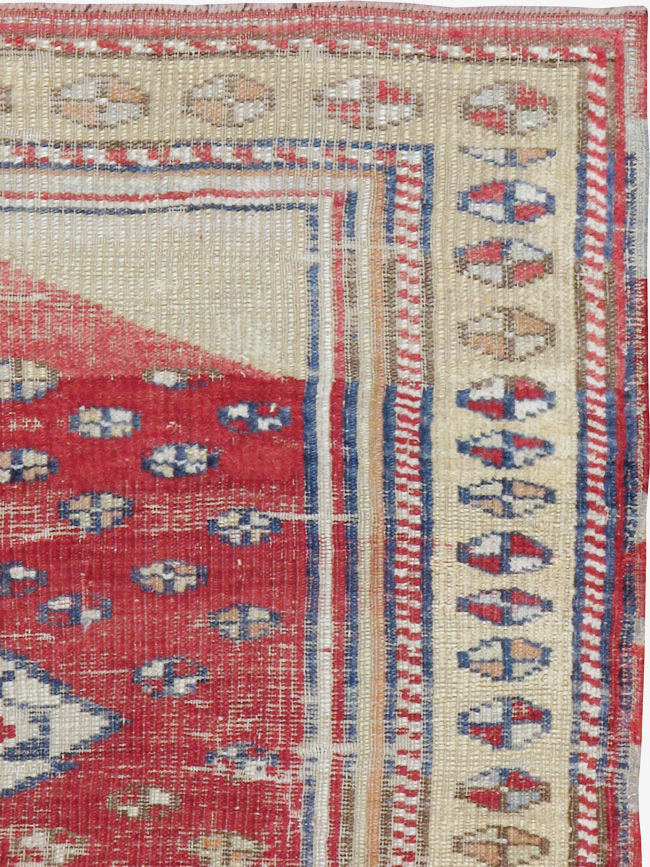 Vintage Turkish Ghiordes Rug, No.15914 - Gss