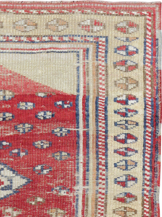 Vintage Turkish Ghiordes Rug, No.15914 - Gss
