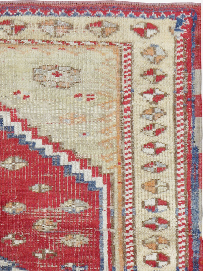 Vintage Turkish Ghiordes Rug, No.15914 - Gss