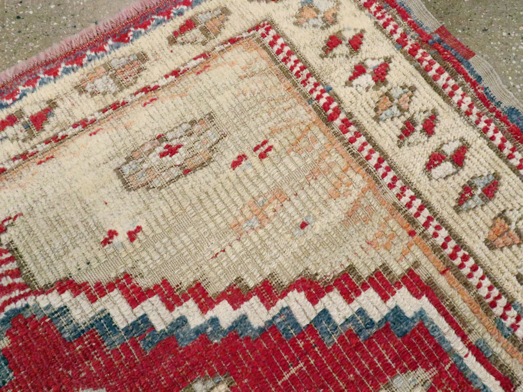 Vintage Turkish Ghiordes Rug, No.15914 - Gss