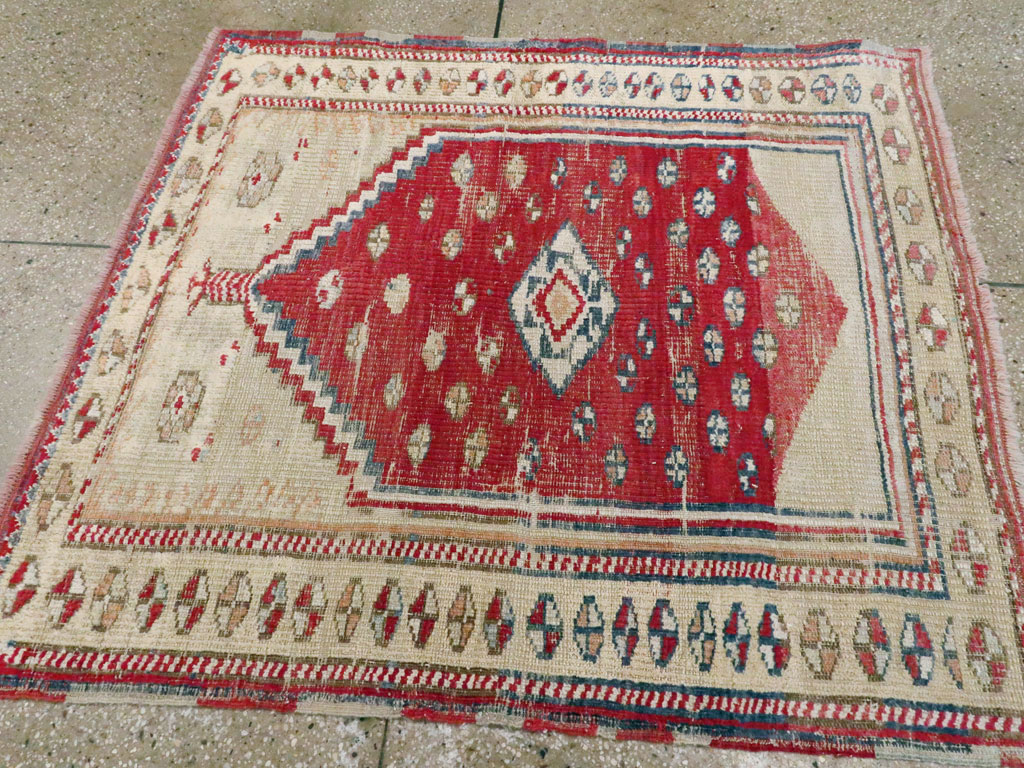 Vintage Turkish Ghiordes Rug, No.15914 - Gss