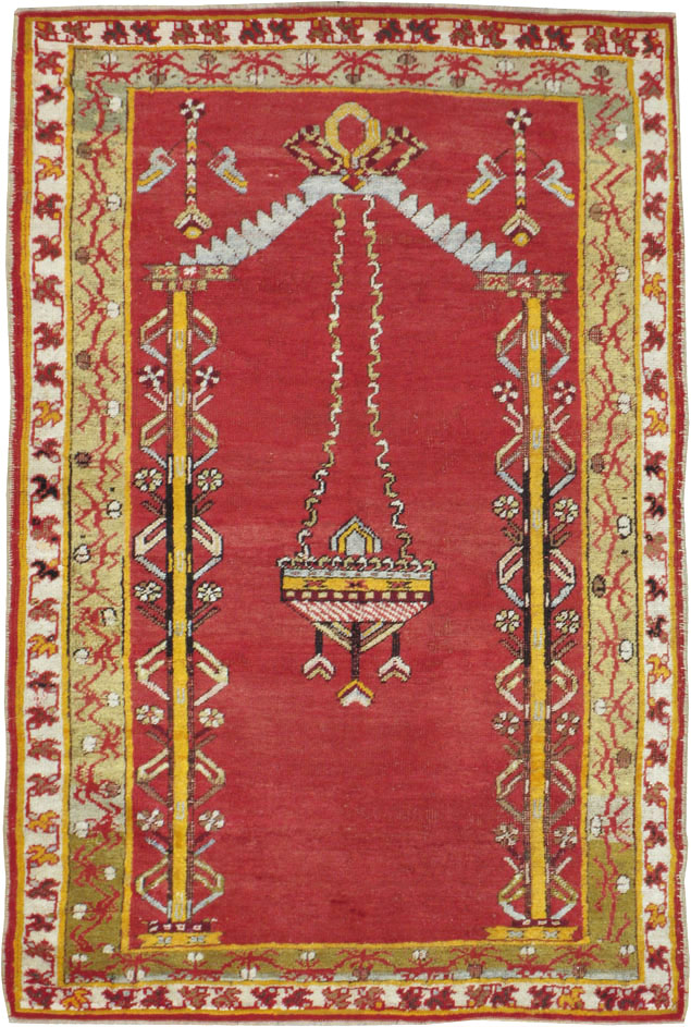 Antique Turkish Ghiordes Rug, No.15924 - Gss