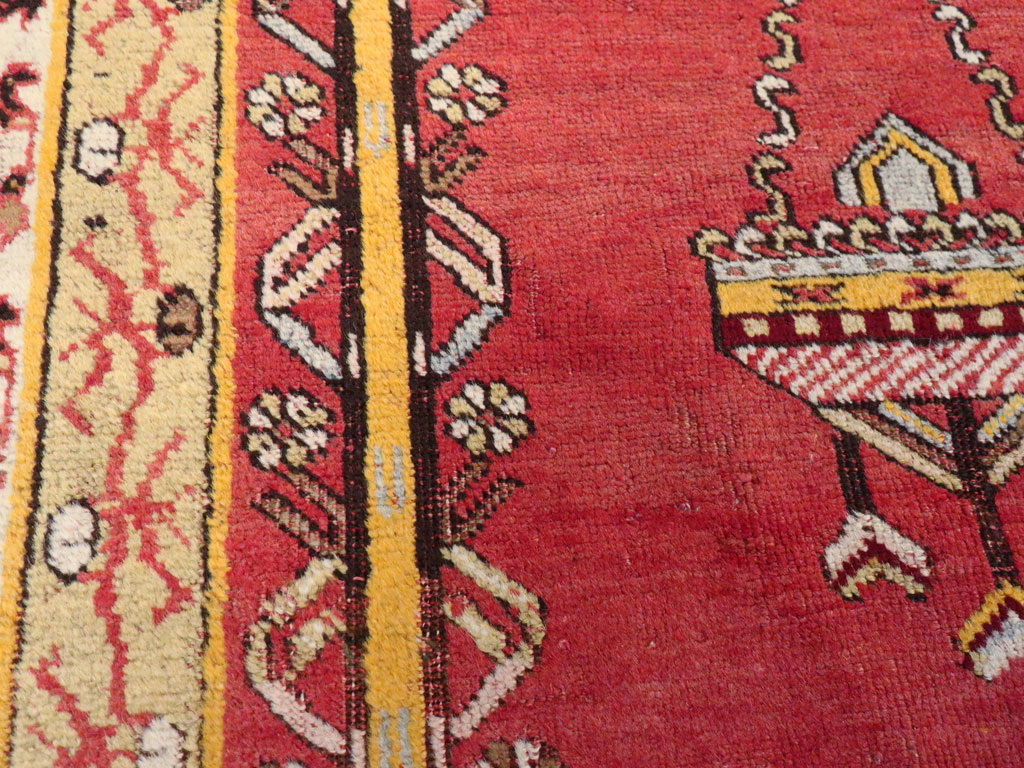 Antique Turkish Ghiordes Rug, No.15924 - Gss