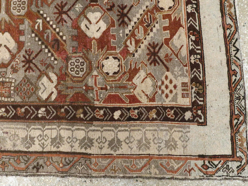 Antique Caucasian Zeikhour Carpet, No.15935 - Gss