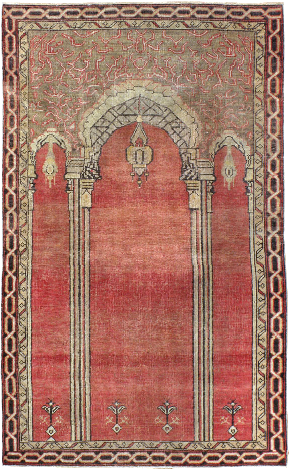 Antique Turkish Oushak Rug, No.15937 - Gss