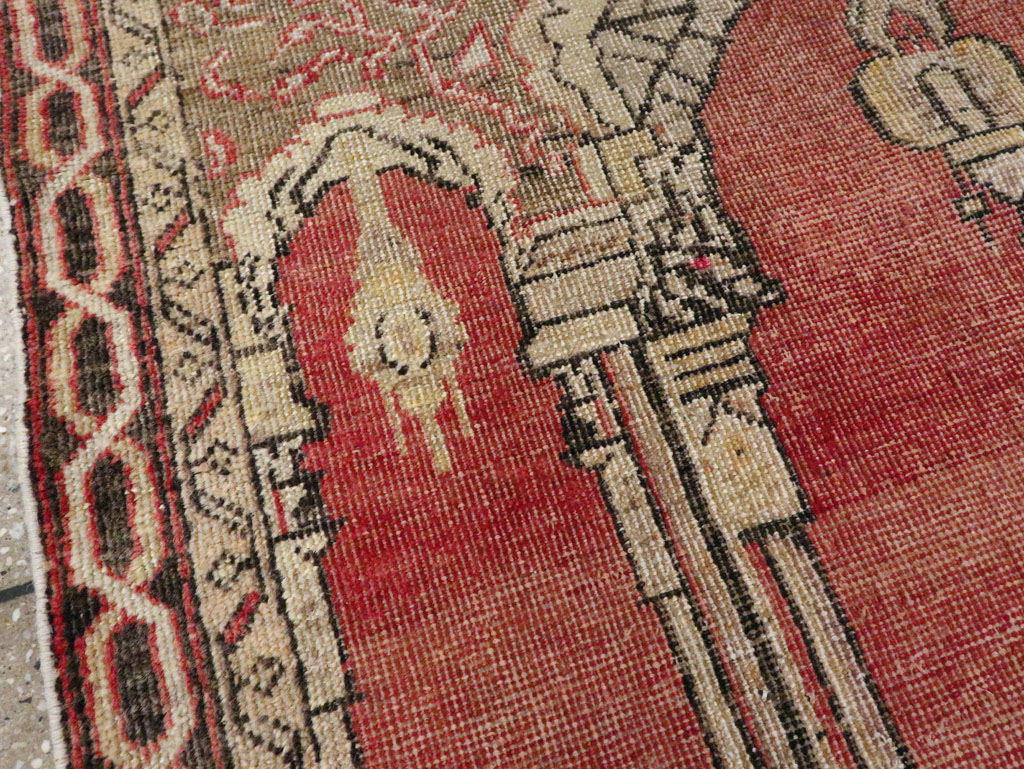 Antique Turkish Oushak Rug, No.15937 - Gss