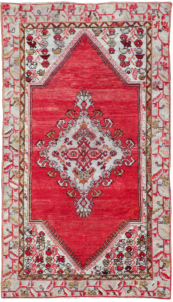 Vintage Turkish Oushak Rug, No.15939 - Gss