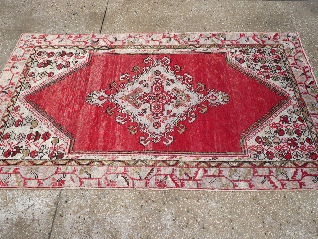 Vintage Turkish Oushak Rug, No.15939 - Gss