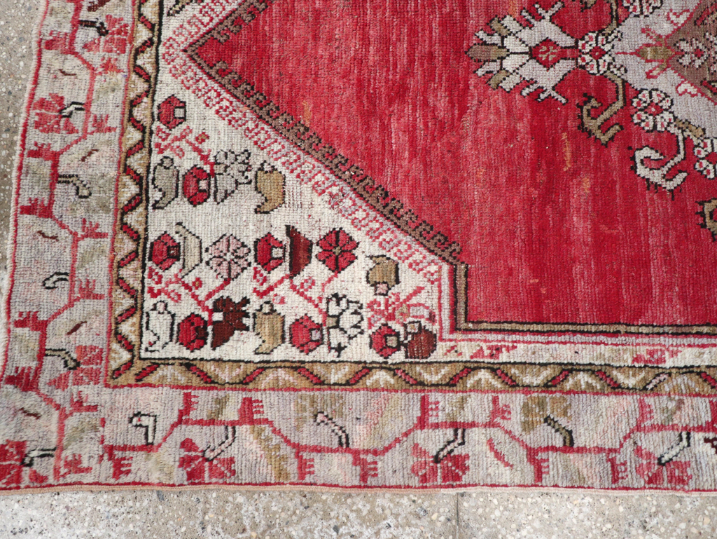 Vintage Turkish Oushak Rug, No.15939 - Gss