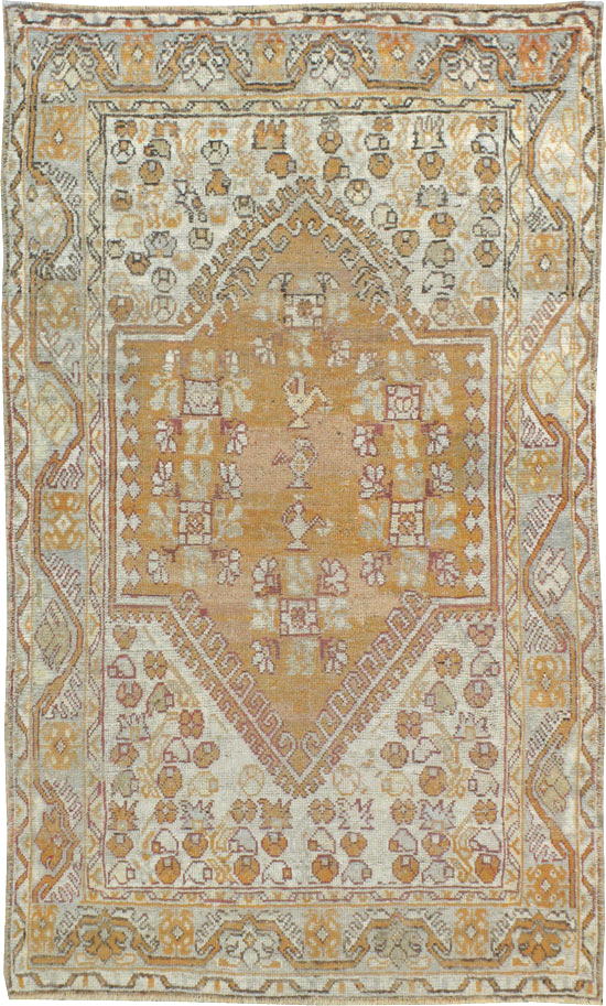 Antique Turkish Ghiordes Rug, No.15940 - Gss