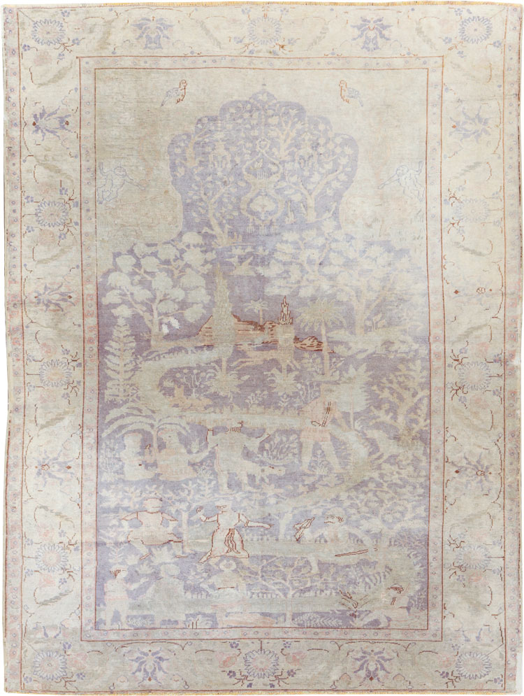 Vintage Turkish Kayseri Rug, No.15950 - Gss