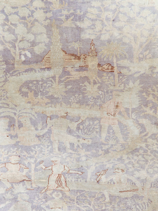 Vintage Turkish Kayseri Rug, No.15950 - Gss