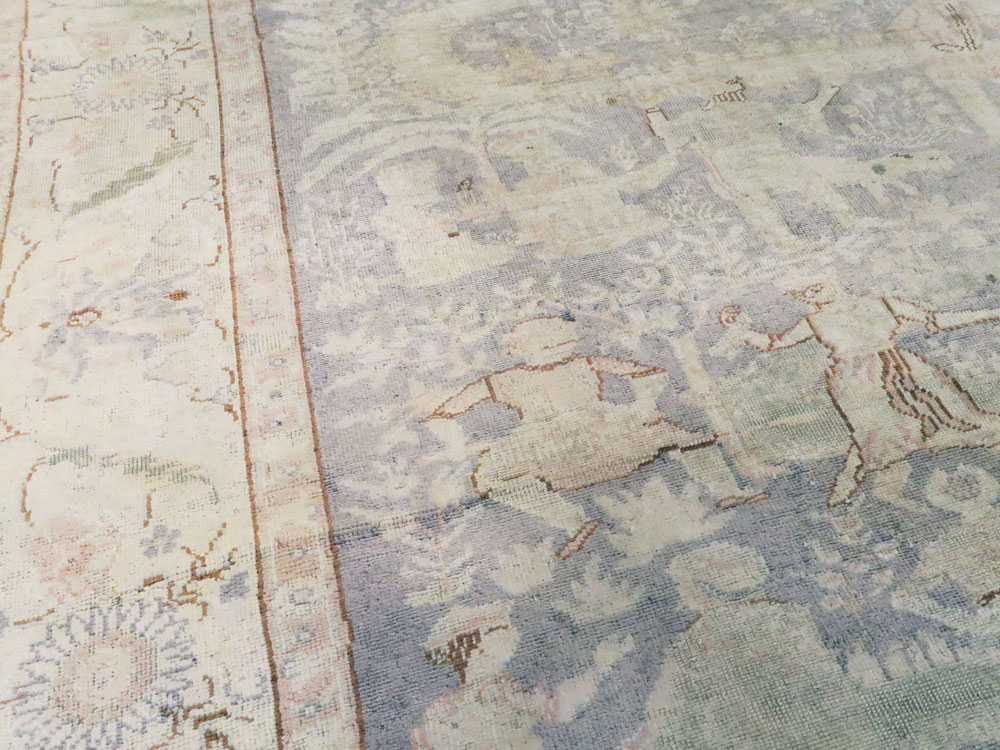 Vintage Turkish Kayseri Rug, No.15950 - Gss