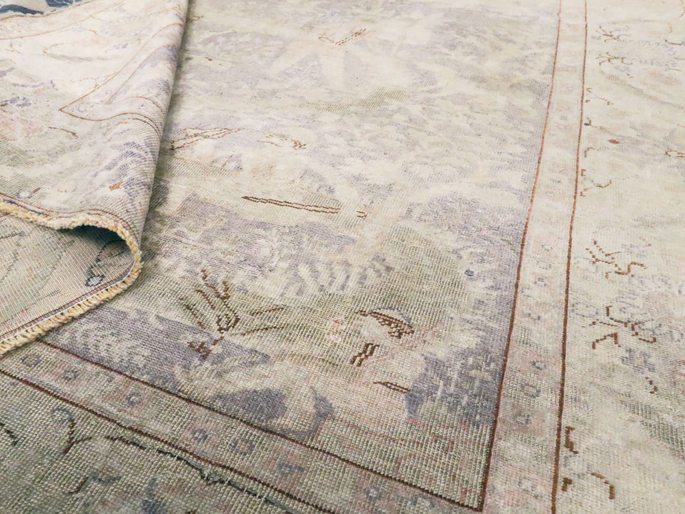 Vintage Turkish Kayseri Rug, No.15950 - Gss