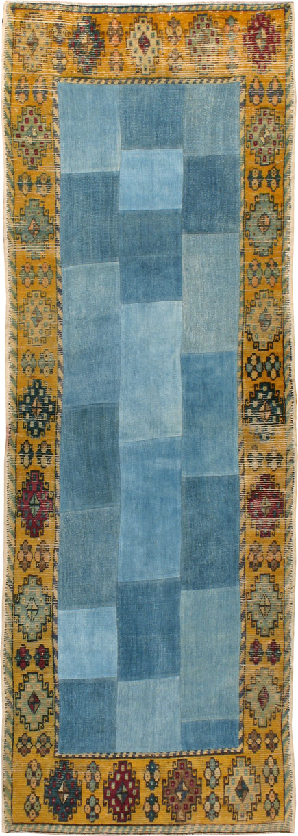 Modernist Patchwork Flatweave Kilim, No.15966 - Gss