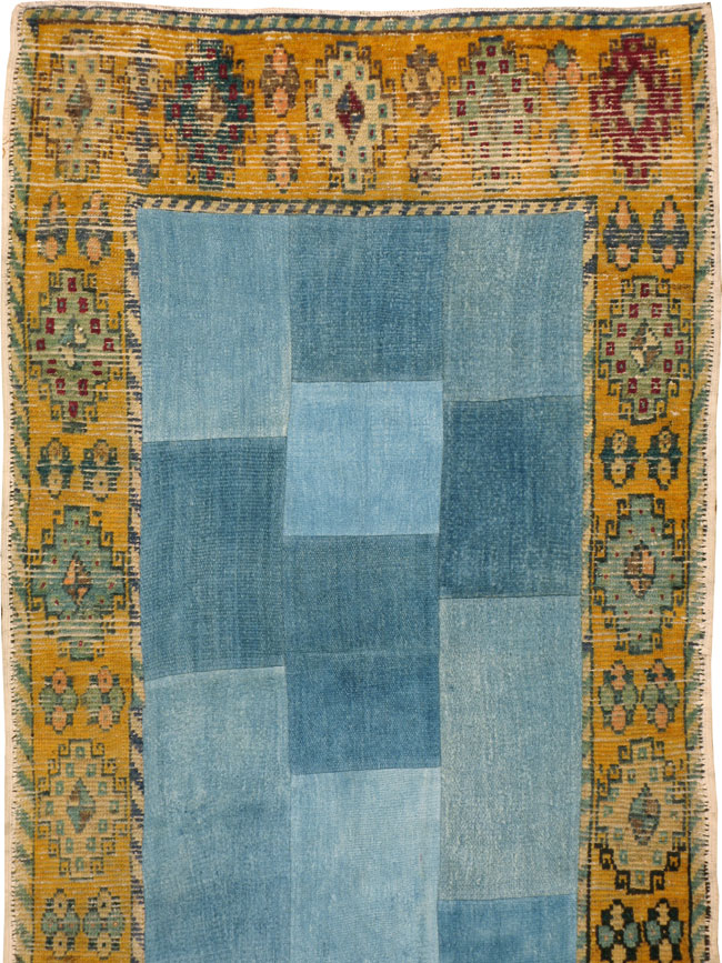 Modernist Patchwork Flatweave Kilim, No.15966 - Gss