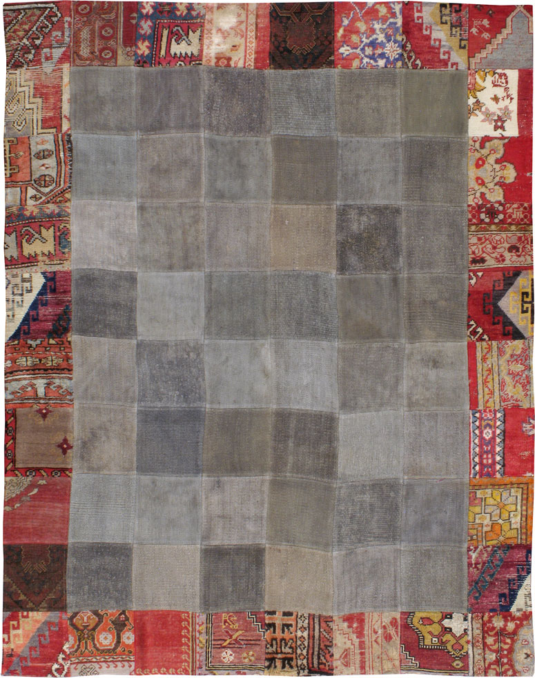Vintage Patchwork Kilim, No.15967 - Gss