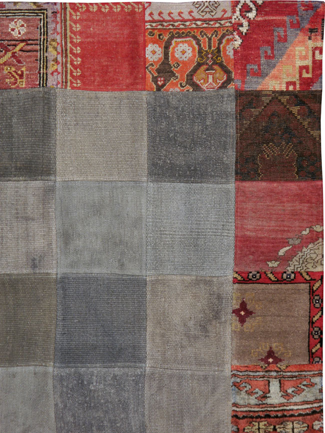 Vintage Patchwork Kilim, No.15967 - Gss