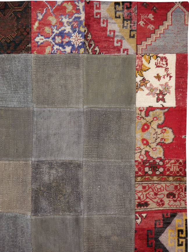 Vintage Patchwork Kilim, No.15967 - Gss