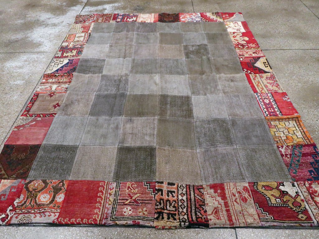 Vintage Patchwork Kilim, No.15967 - Gss