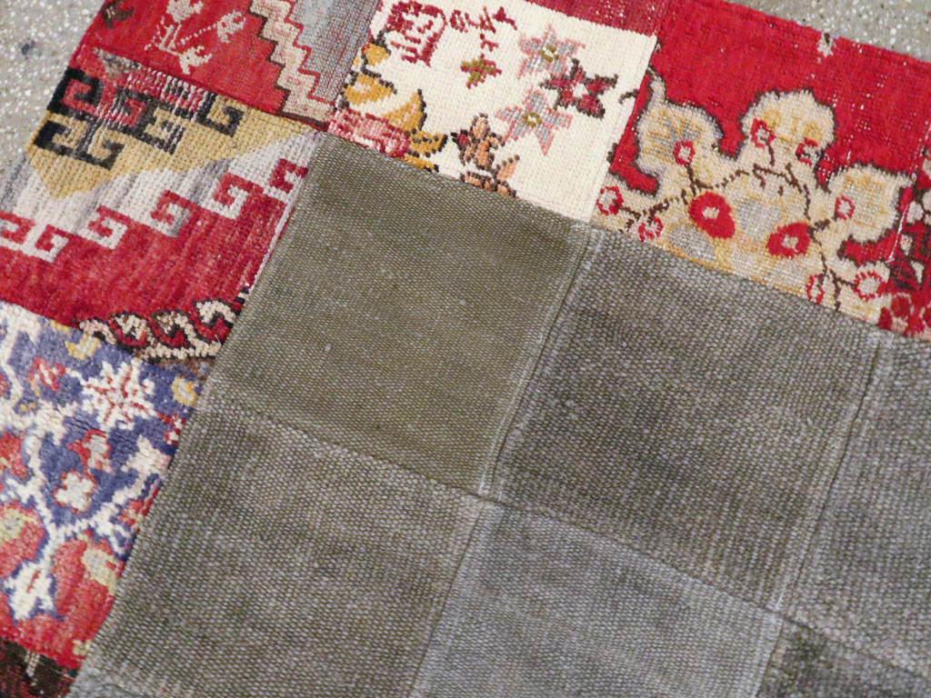 Vintage Patchwork Kilim, No.15967 - Gss