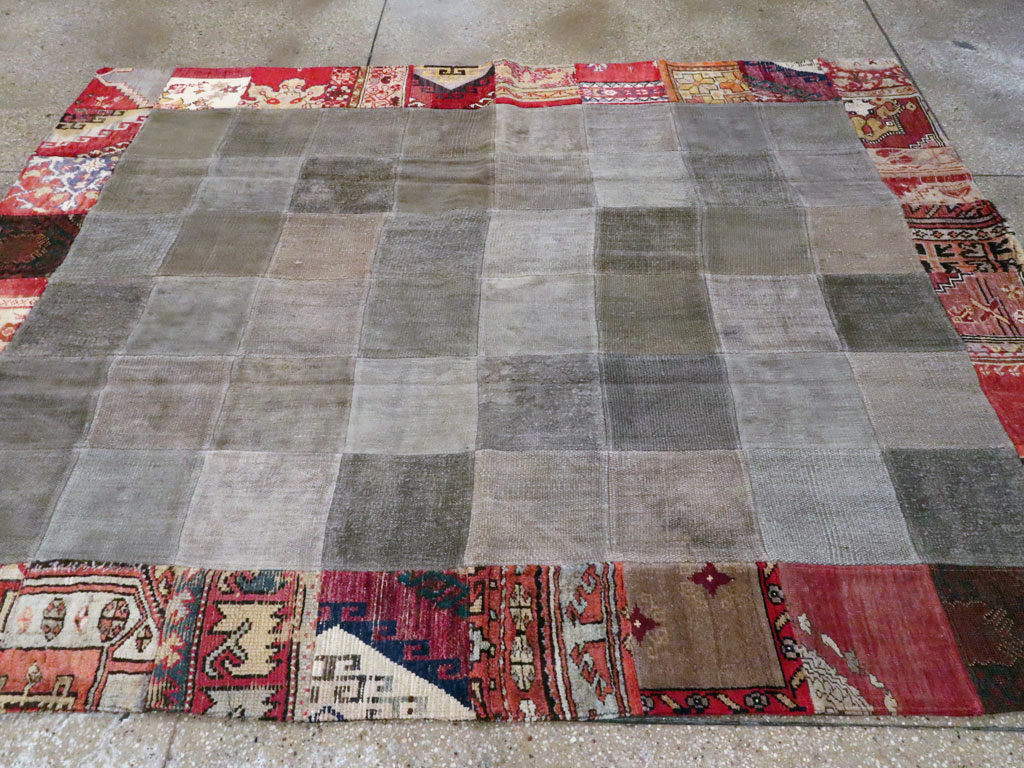 Vintage Patchwork Kilim, No.15967 - Gss