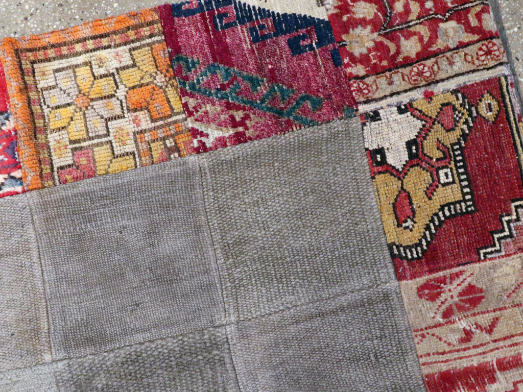 Vintage Patchwork Kilim, No.15967 - Gss