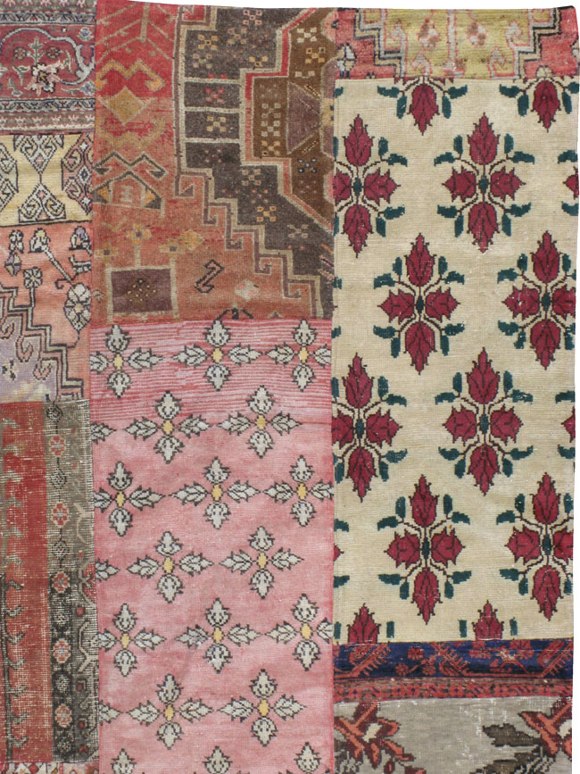 Vintage Turkish Anatolian Patchwork carpet, No.15968 - Gss