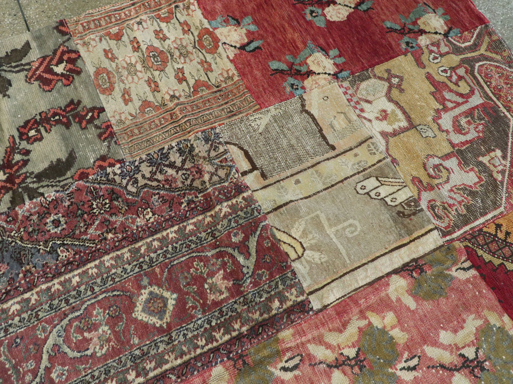 Vintage Turkish Anatolian Patchwork carpet, No.15968 - Gss