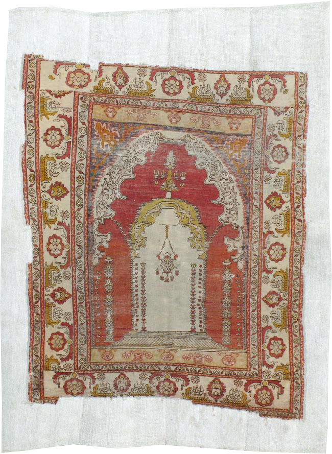 Antique Turkish Ghiordes Rug, No.15972 - Gss