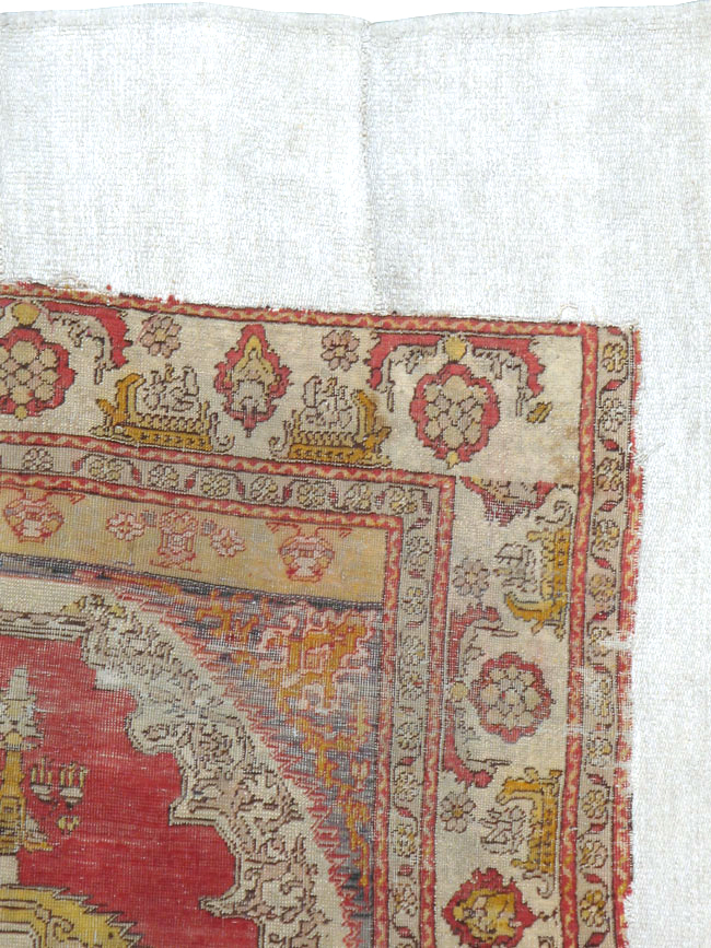 Antique Turkish Ghiordes Rug, No.15972 - Gss