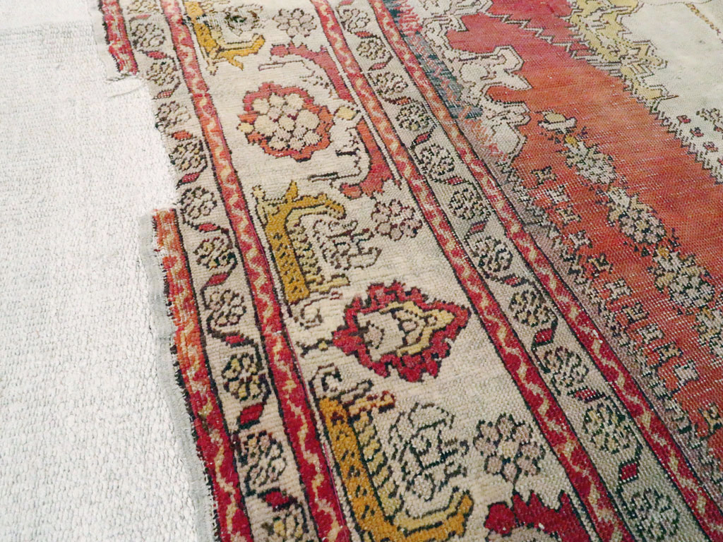 Antique Turkish Ghiordes Rug, No.15972 - Gss