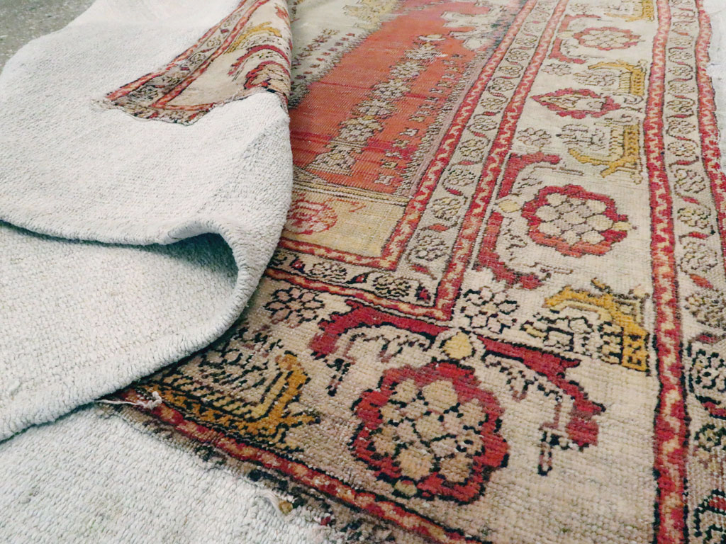 Antique Turkish Ghiordes Rug, No.15972 - Gss