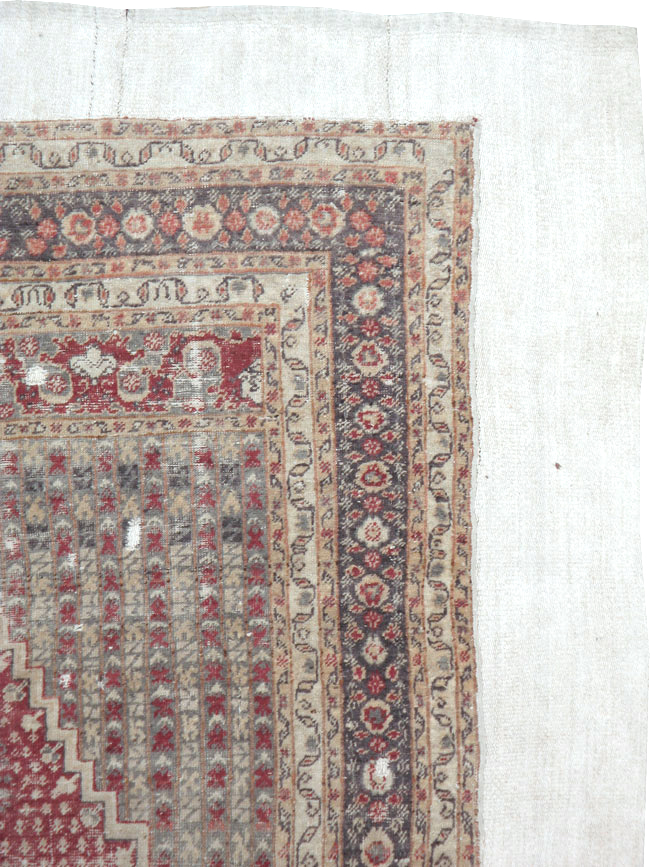 Antique Turkish Ghiordes Rug, No.15973 - Gss