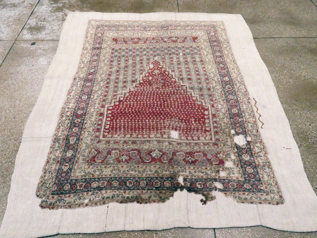 Antique Turkish Ghiordes Rug, No.15973 - Gss