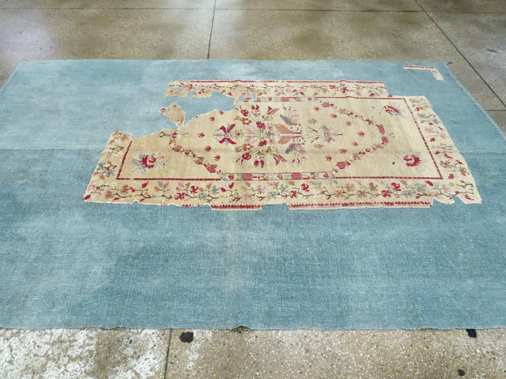 Antique Turkish Ghiordes Rug, No.15974 - Gss
