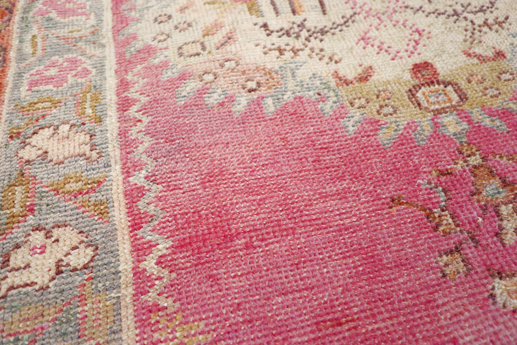 Antique Turkish Oushak Rug, No.15988 - Gss