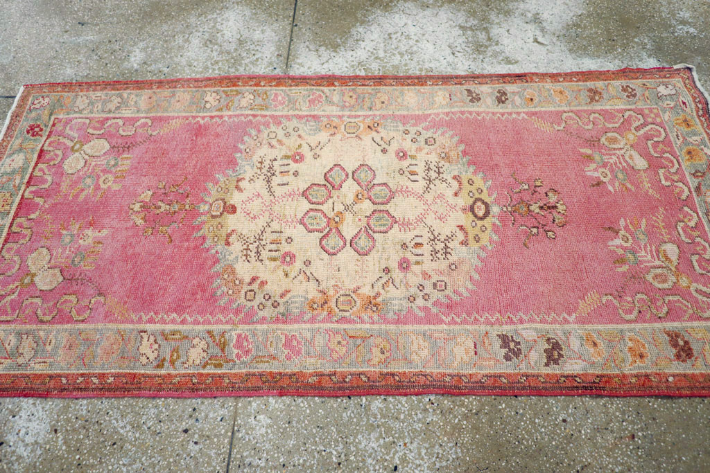 Antique Turkish Oushak Rug, No.15988 - Gss