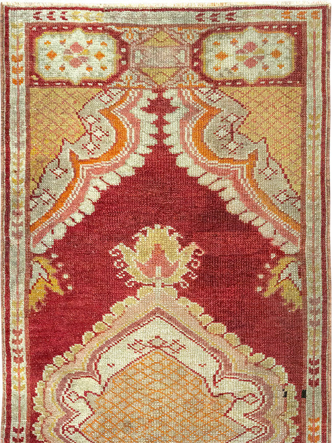 Vintage Turkish Oushak Rug, No.15996 - Gss