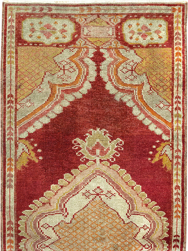 Vintage Turkish Oushak Rug, No.15996 - Gss