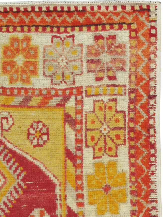 Vintage Turkish Oushak Rug, No.16002 - Gss