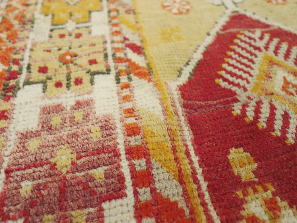Vintage Turkish Oushak Rug, No.16002 - Gss
