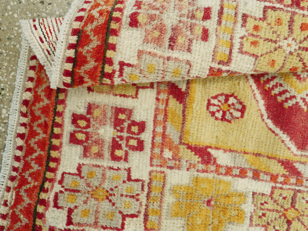 Vintage Turkish Oushak Rug, No.16002 - Gss