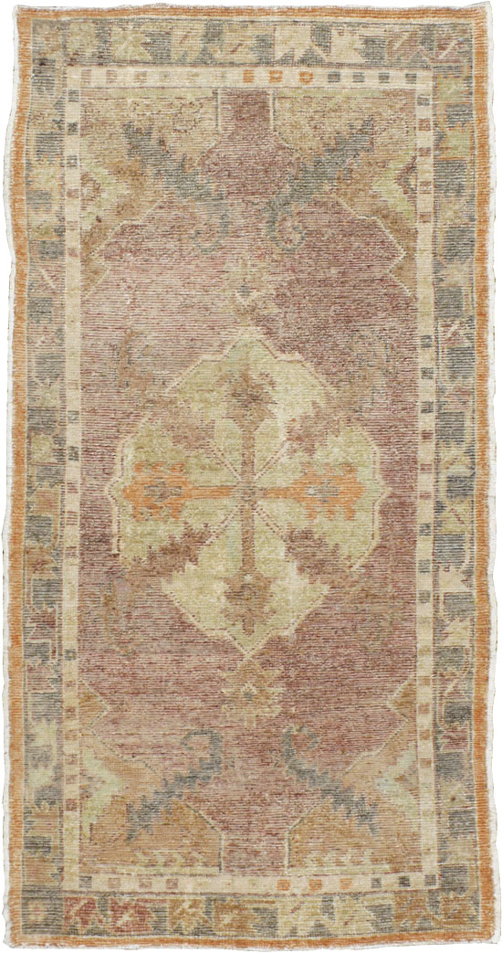 Antique Turkish Oushak Rug, No.16005 - Gss