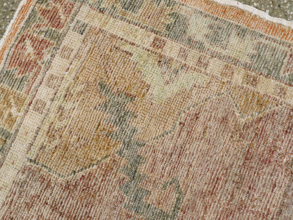 Antique Turkish Oushak Rug, No.16005 - Gss