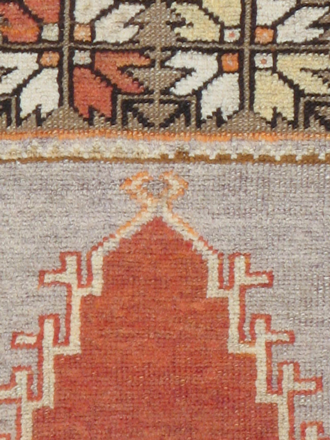 Antique Turkish Anatolian Rug, No.16012 - Gss